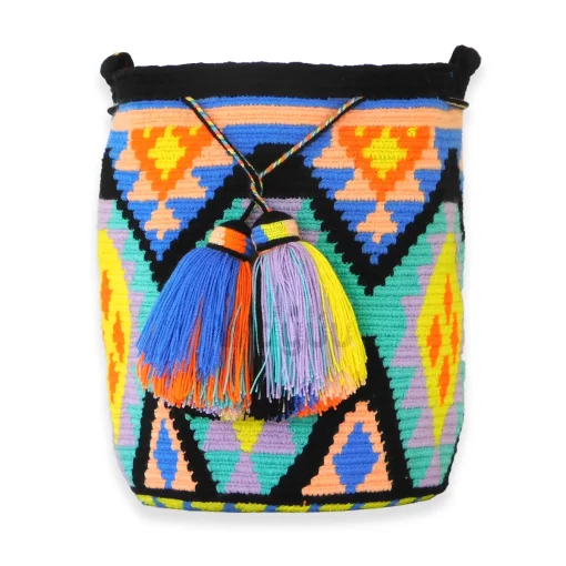 Mochila wayúu de diseño