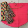 Mochila wayúu unicolor grande