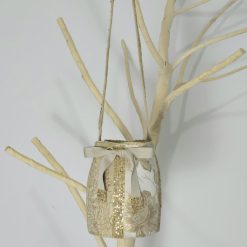 Mochila wayúu contemporanea mediana con cinta