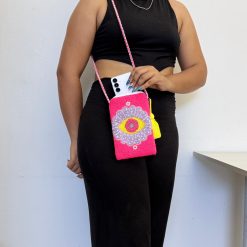 Porta celular tapizado