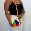 Mochila wayúu unicolor pequeña