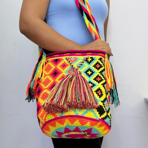 Mochila wayúu de diseño