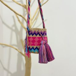 Mochila wayúu de diseño pequeña