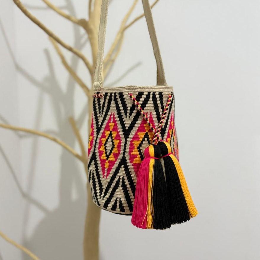 Mochila wayúu de diseño
