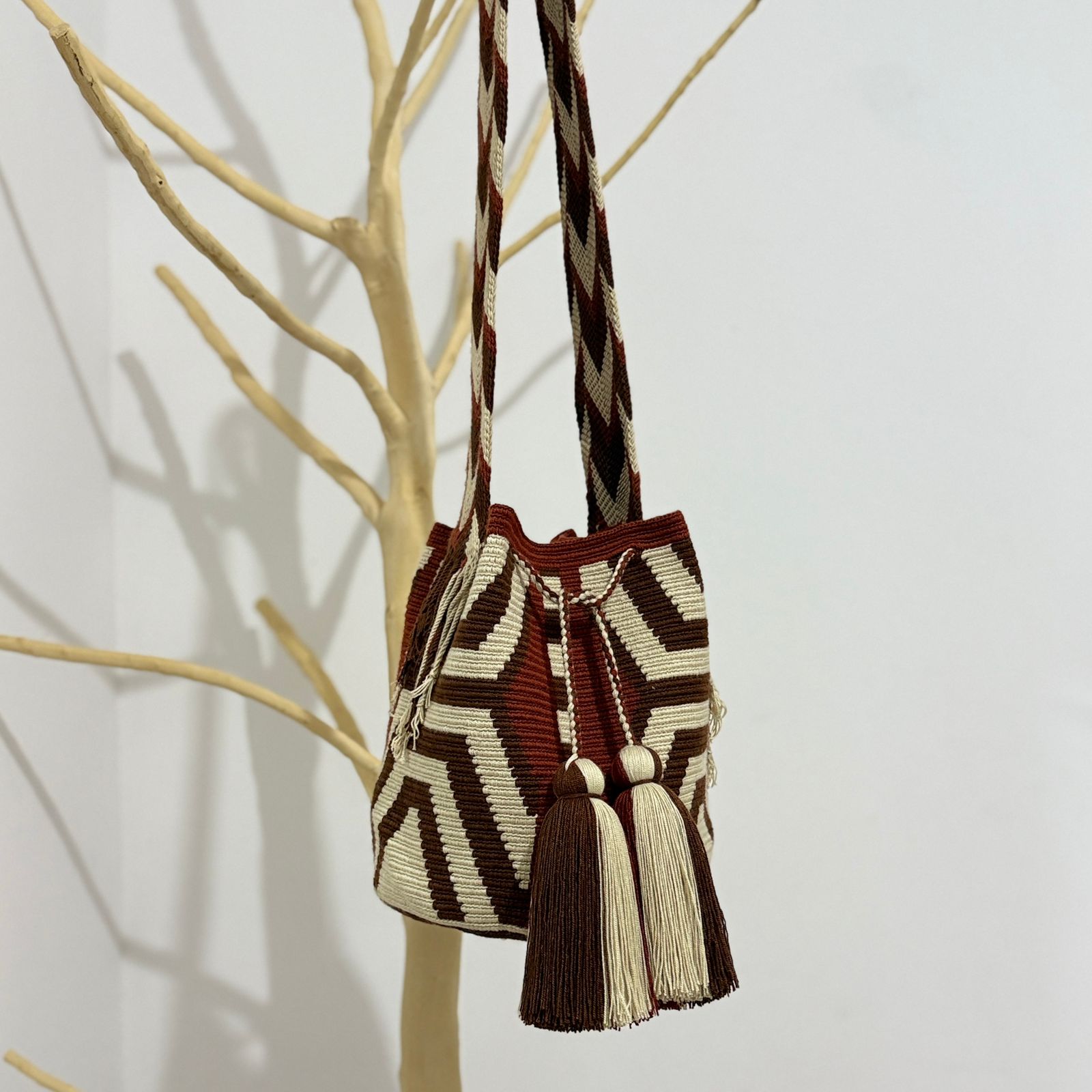 Mochila wayúu de diseño