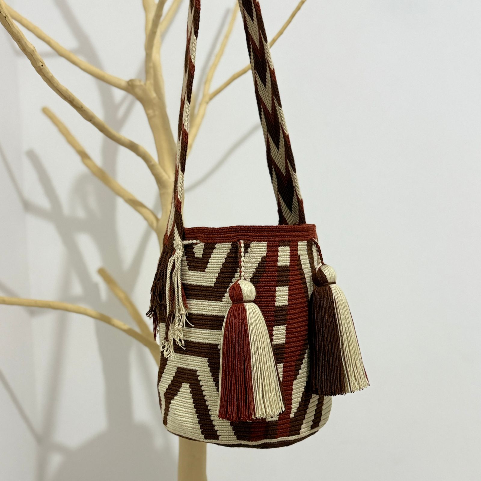 Mochila wayúu de diseño