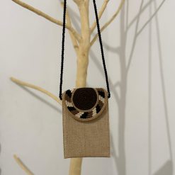 Portacelular de yute