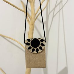 Portacelular de yute