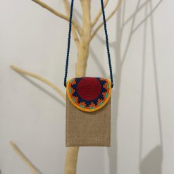 Portacelular de yute