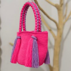 Mochila con trenza pequeña