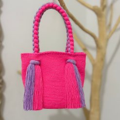 Mochila con trenza pequeña