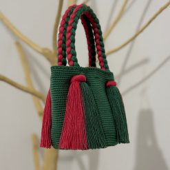 Mochila con trenza pequeña