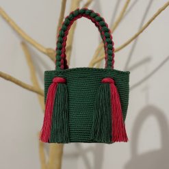 Mochila con trenza pequeña