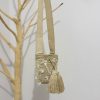 Mochila wayúu con apliques pequeña