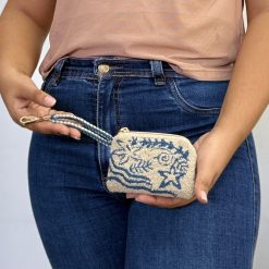 Monedero tapizado