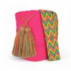 Mochila wayúu unicolor grande